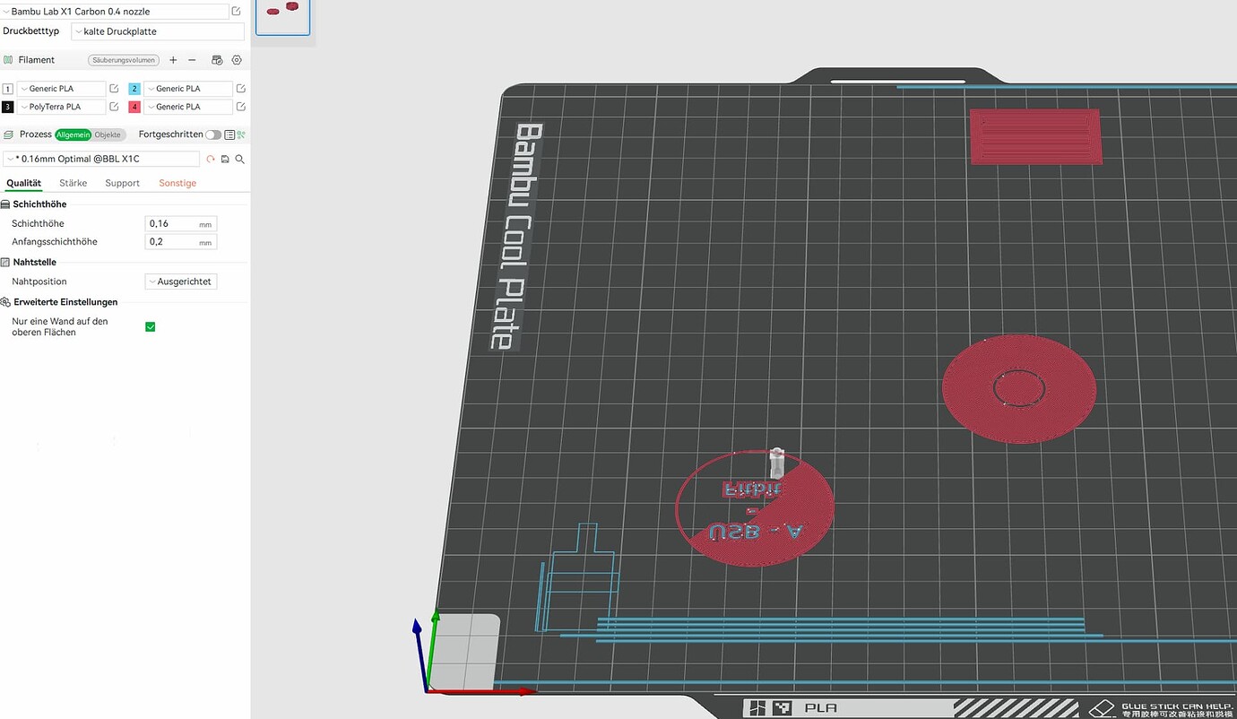 Multi-color print: determine color to start with - Bambu Lab Software ...