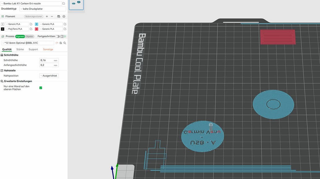 Multi-color print: determine color to start with - Bambu Lab Software ...