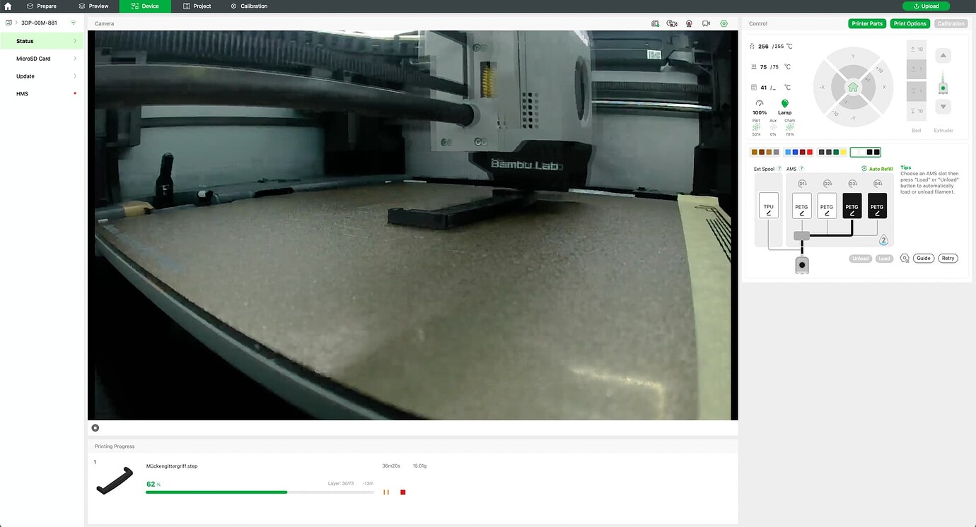 Camera noise / pixelation - Bambu Lab X1C - Bambu Lab Community Forum