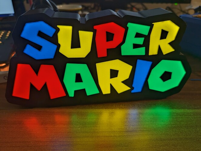 Super Mario LED Light