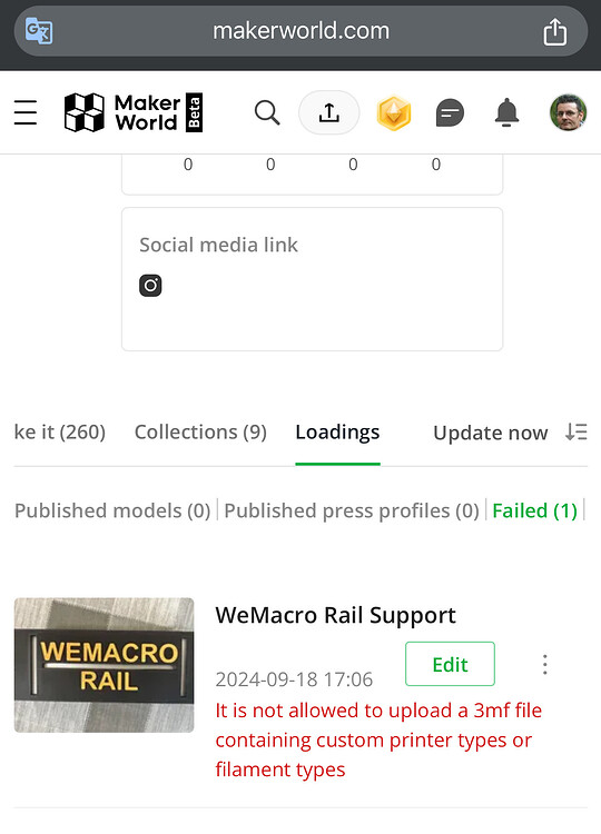 Create 3mf file makerworld bambu lab community forum