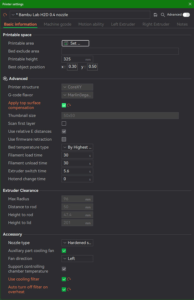New printer settings features explanation request - Bambu Studio ...