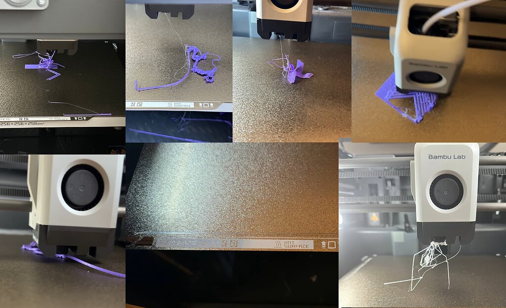 Bambu P1S first layer not sticking / mess spaghetti outcome ...