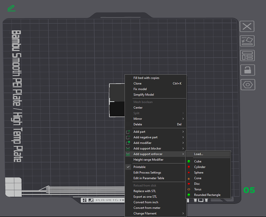 Customizing supports with modifiers - Bambu Studio - Bambu Lab ...