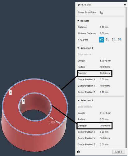 X-Y Hole and Contour Compensation Model CAD Measurements