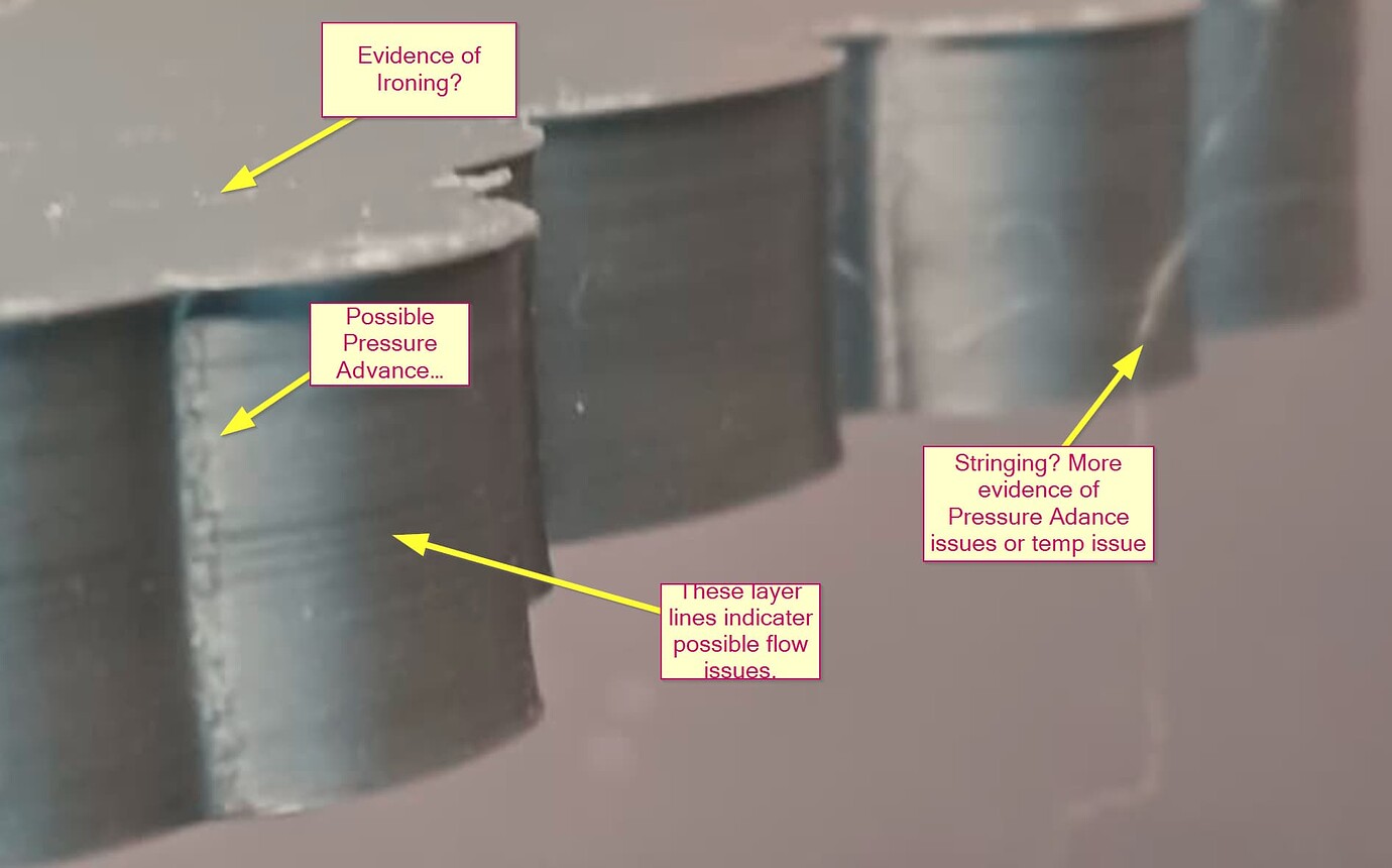 Top few layers bulging out over profile with orca slicer ...
