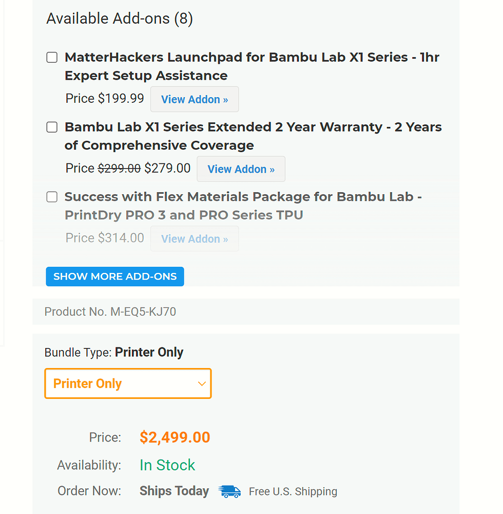 X1E Lack of Information? - General discussions - Bambu Lab Community Forum