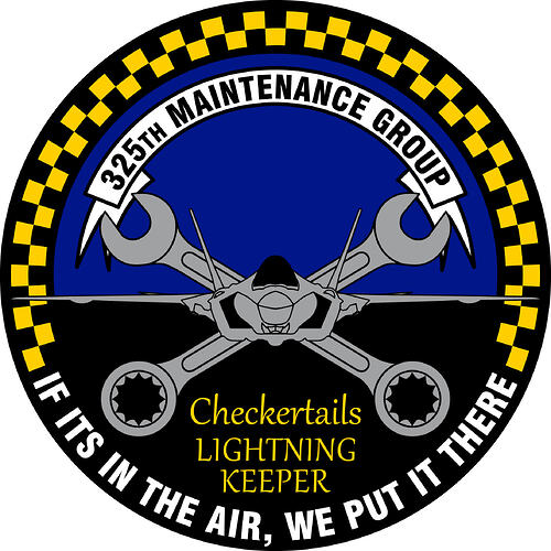 325 MXG Checkertails Patch