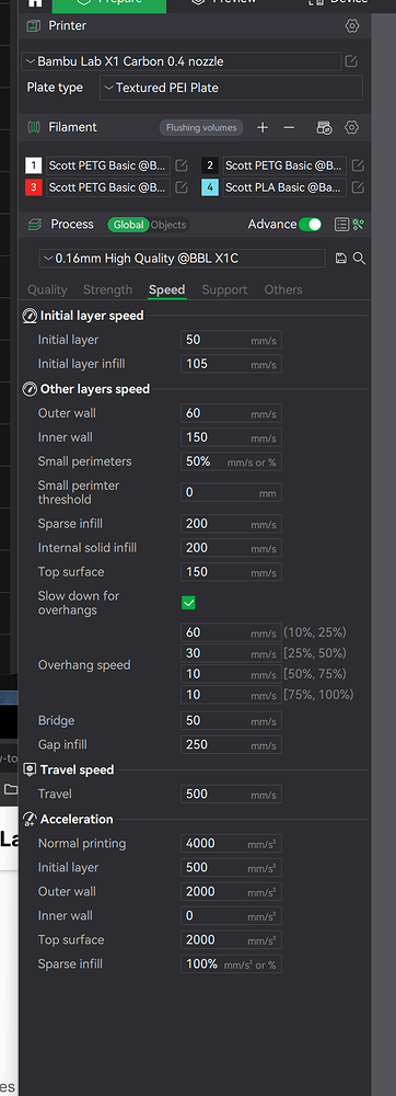 How to set the speed for a given filament? - Bambu Lab X Series - Bambu ...