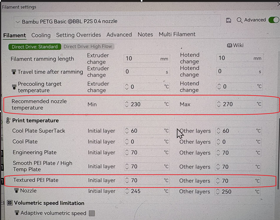 PETG Settings vs Actual - Troubleshooting - Bambu Lab Community Forum