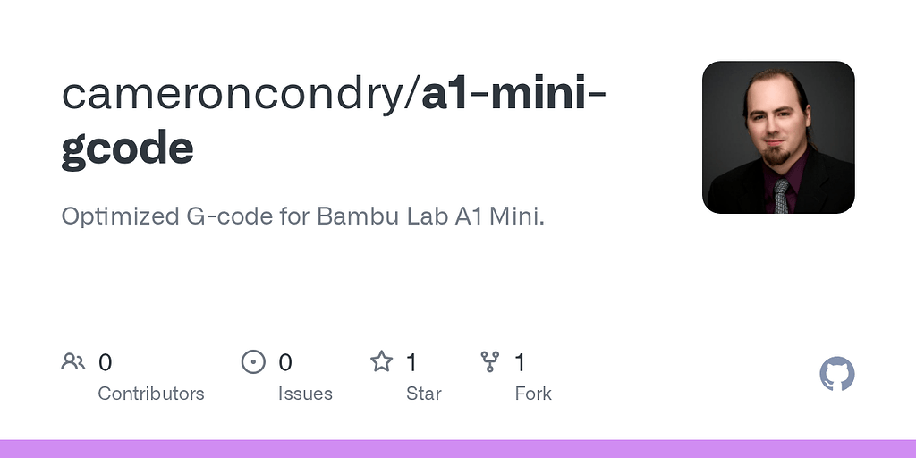 A1 Mini Optimized Start G-Code Now on Github - Bambu Lab A1 mini ...