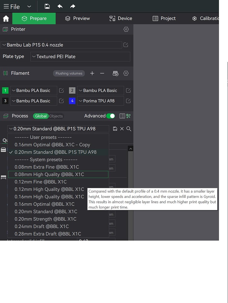 Process setting in bambu studio - Troubleshooting - Bambu Lab Community ...