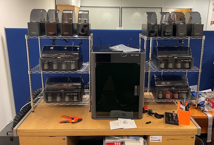 New printer setup