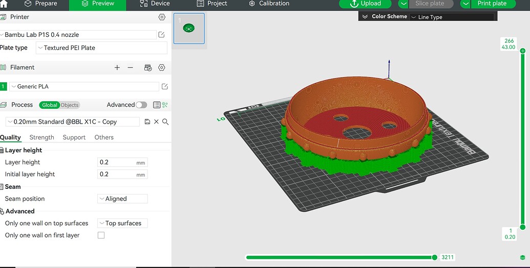 White Line Before Print - Troubleshooting - Bambu Lab Community Forum