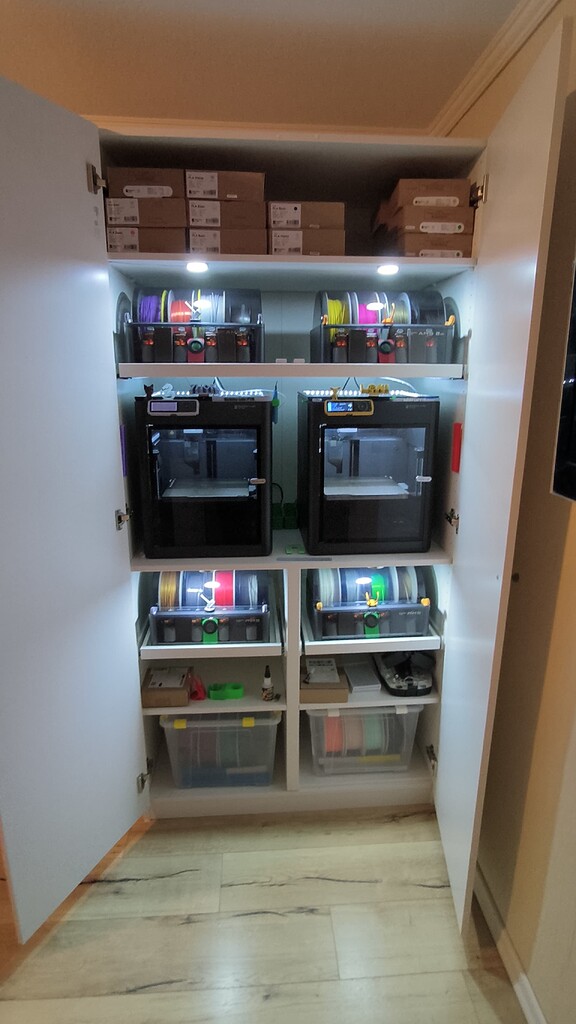 2x P1S + 1x P2S with Ikea Pax - General Discussions - Bambu Lab ...