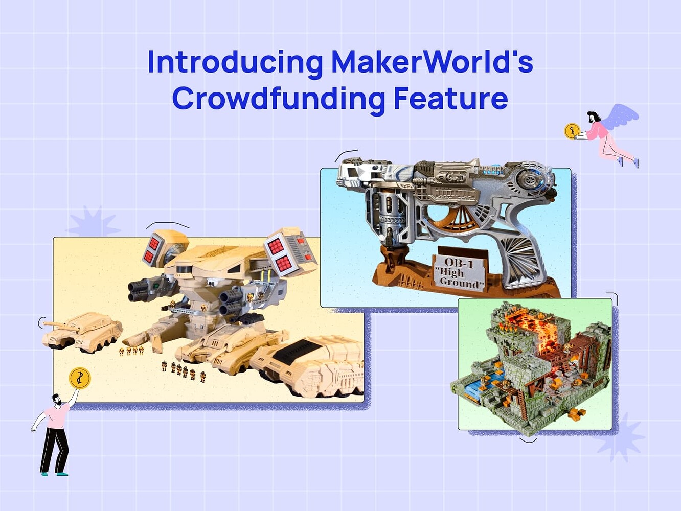 Introducing MakerWorld Crowdfunding Feature - MakerWorld - Bambu Lab ...
