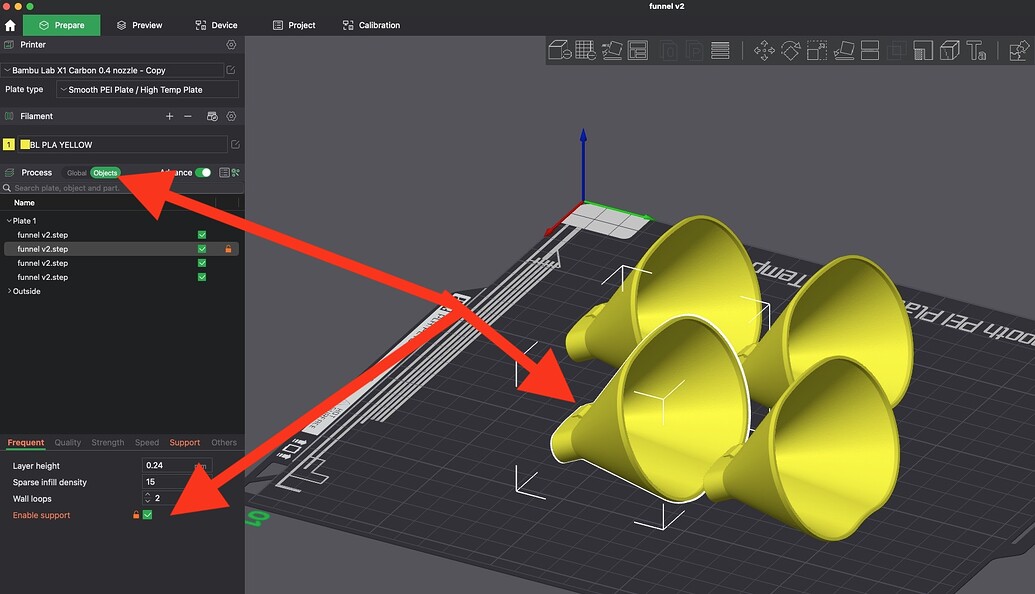 Enable support only for one item - Bambu Studio - Bambu Lab Community Forum