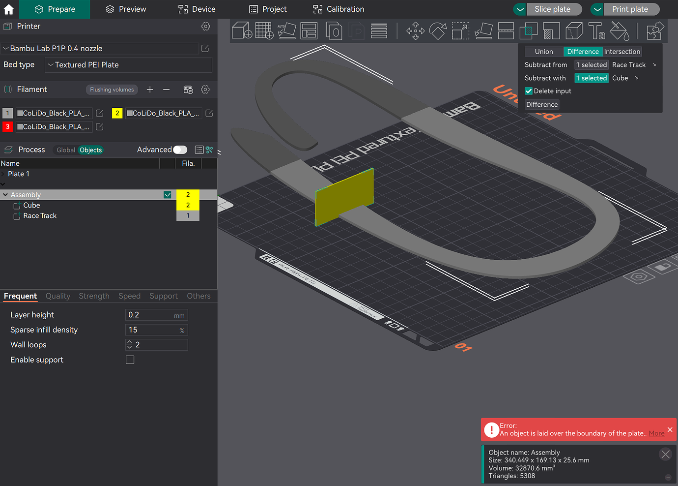 Exclude part of model when using cut tool - Bambu Studio - Bambu Lab ...