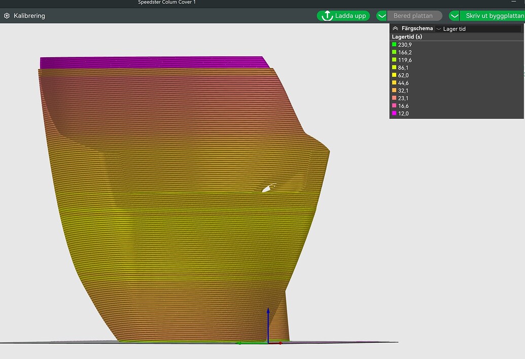 Adaptive outer wall print speed for consistent layer time - Feature ...