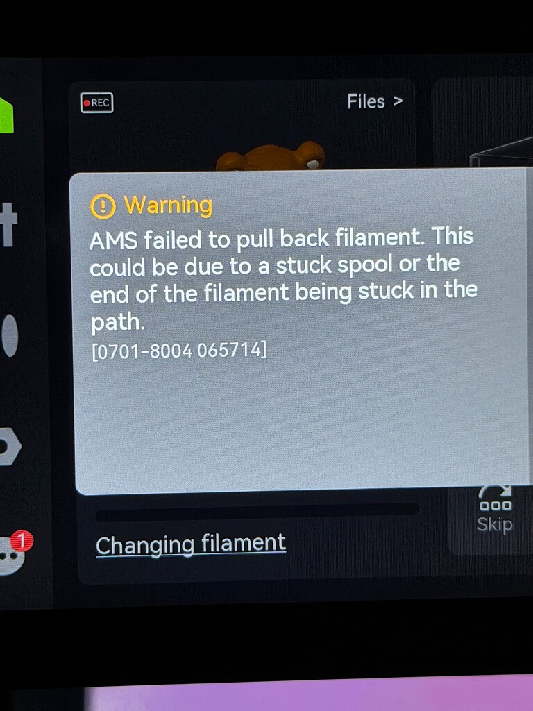 Ams2 slot 3 only retacts cant get it to load - Troubleshooting
