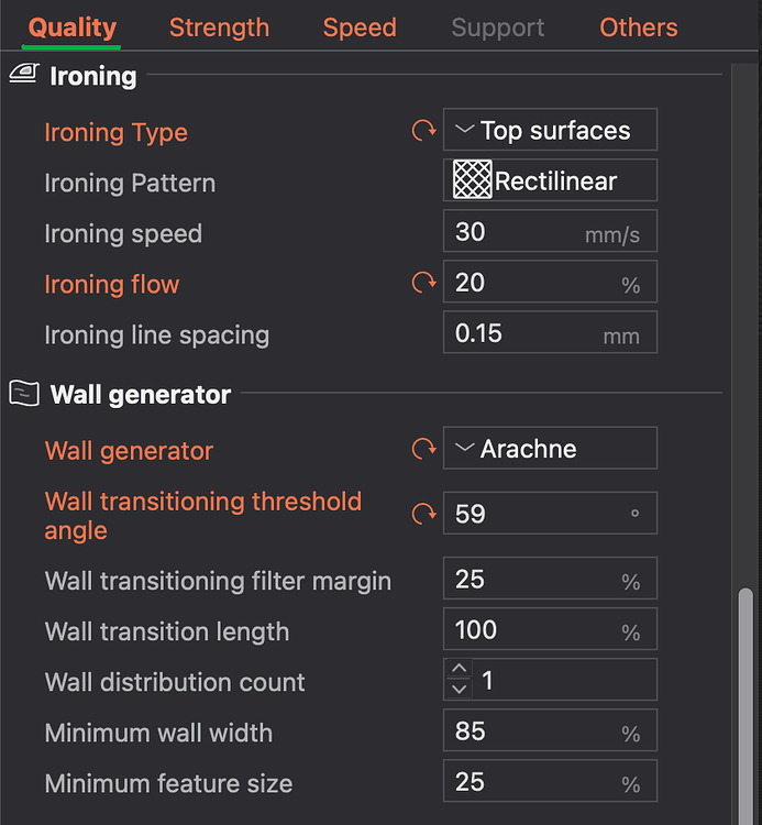 Changing settings by layer - Bambu Studio - Bambu Lab Community Forum