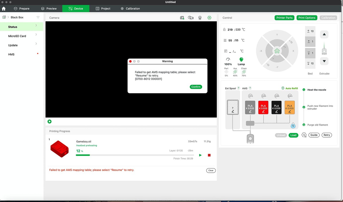 P1s will not print after firmware update - Troubleshooting - Bambu Lab ...