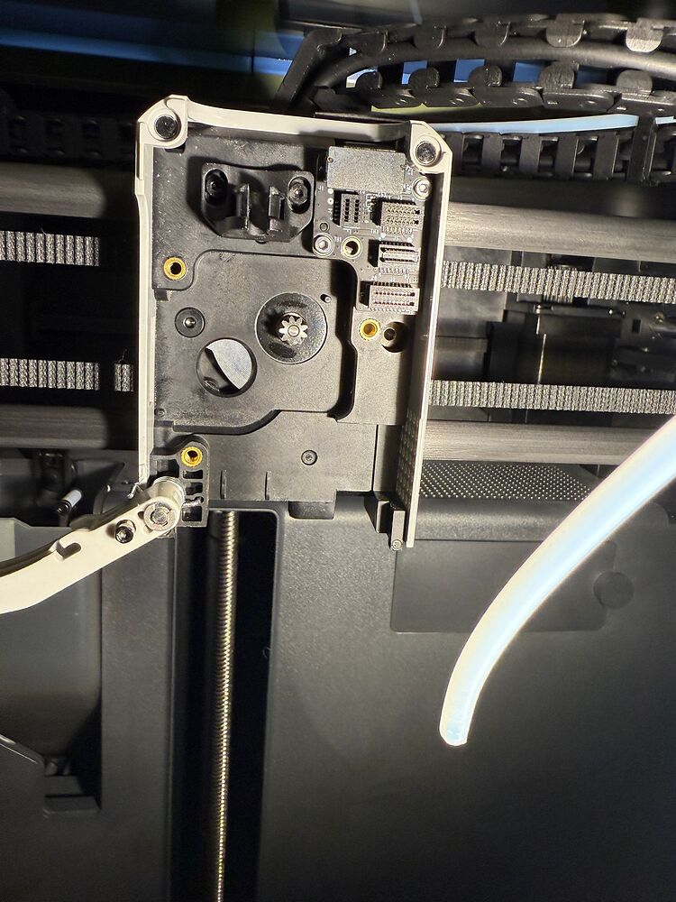 P1S Ghost printing / Filament not coming out / no errors ...