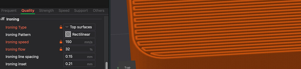 Ironing enabled, but not applied to model when slicing - Bambu Studio ...