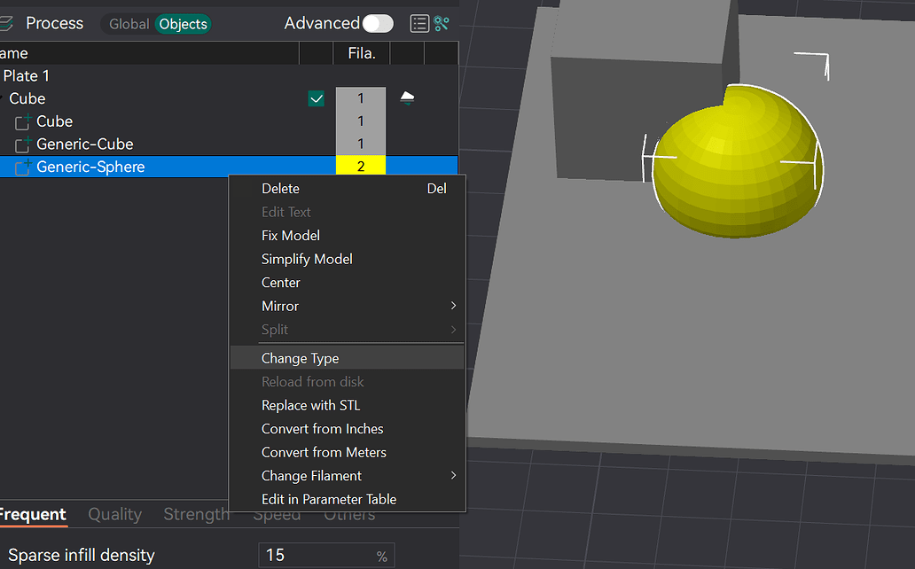 Exclude part of model when using cut tool - Bambu Studio - Bambu Lab ...