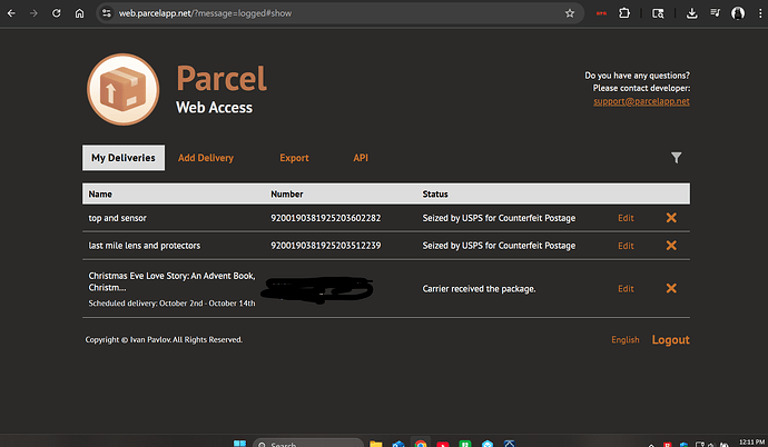 parcel