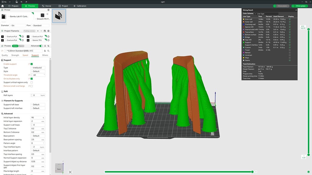 Painted Support Issues - Bambu Studio - Bambu Lab Community Forum
