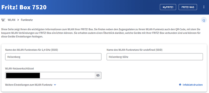 WLAN SSID