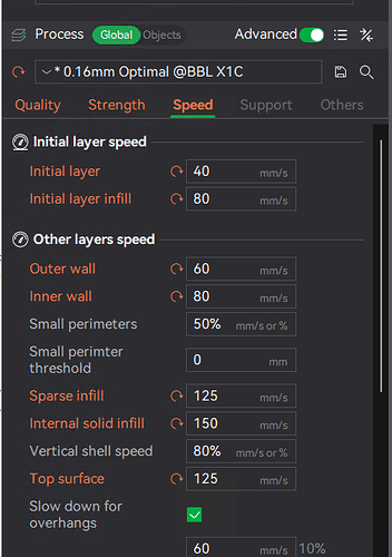 Layer and Wall Speeds