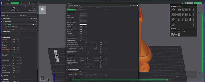 Standard with HF Settings