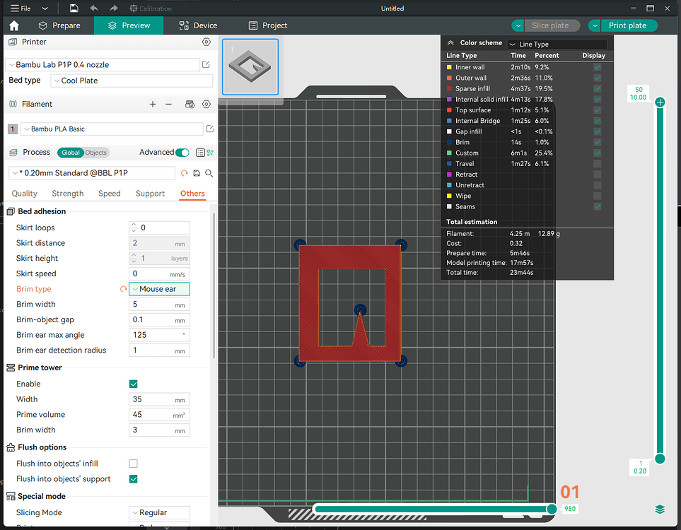 Mouse ear for anti warping? - Feature Requests - Bambu Lab Community Forum
