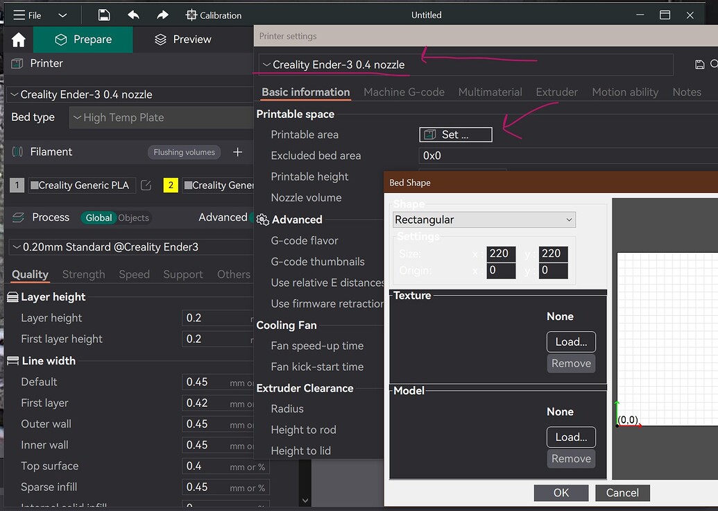 Adjust size of print bed? - Bambu Studio - Bambu Lab Community Forum