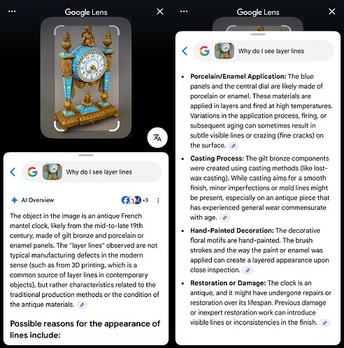 Google Lens - Layer LInes