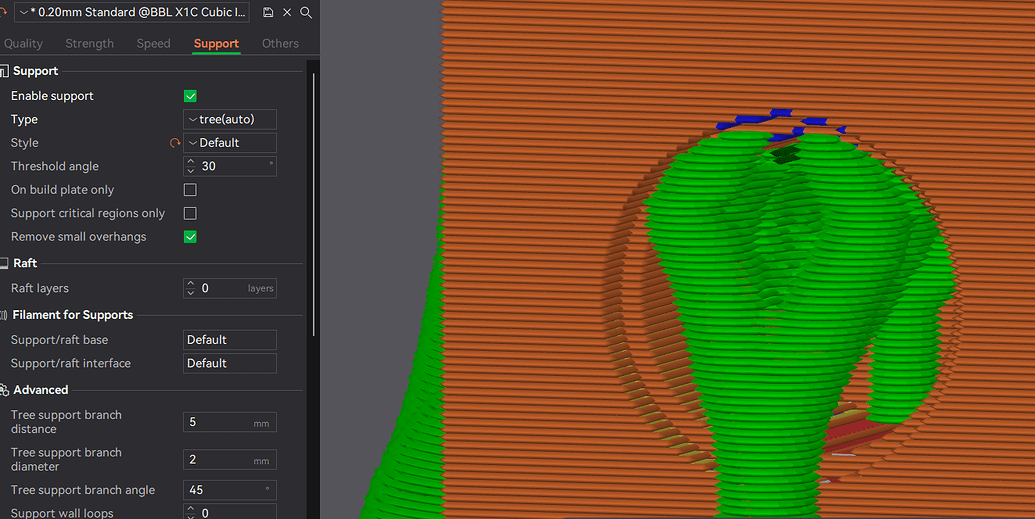 Starting Support on Model Instead of Build Plate - Bambu Studio - Bambu ...