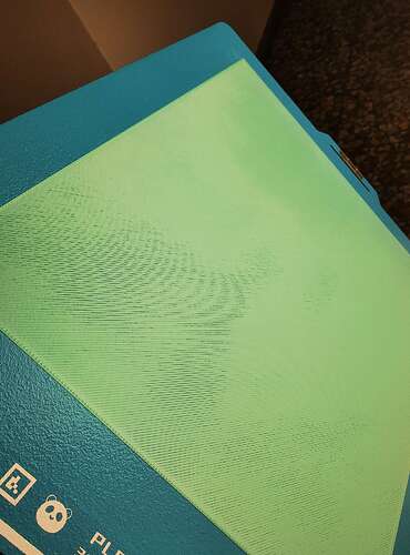 First layer gaps