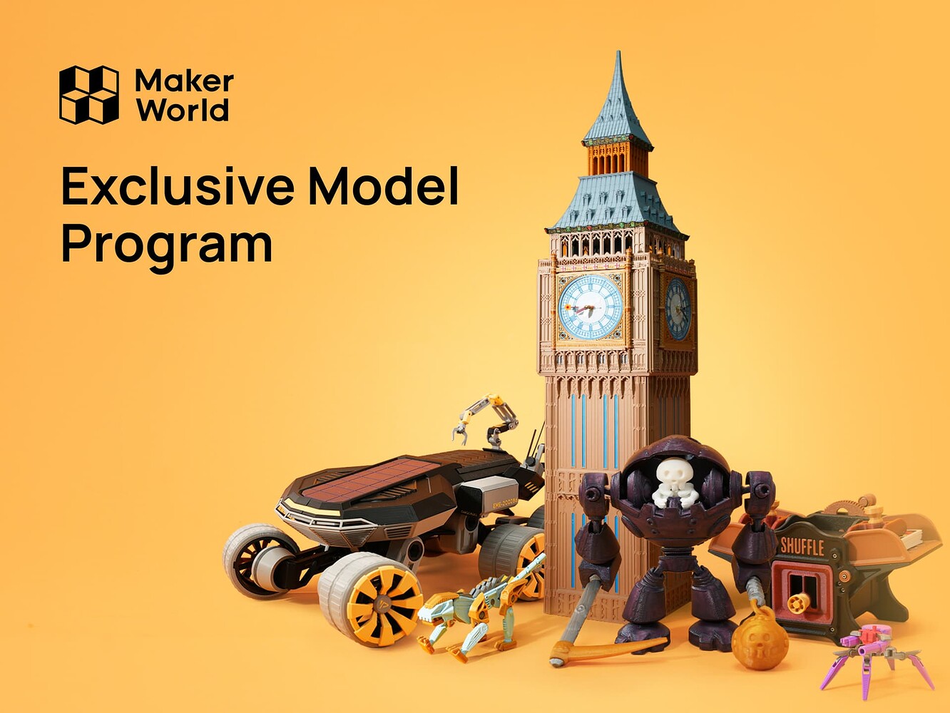 MakerWorld Exclusive Program is now Live! - MakerWorld - Bambu Lab ...