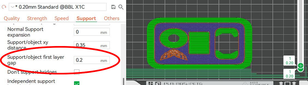 Supports Issue on First Layer - Bambu Studio - Bambu Lab Community Forum