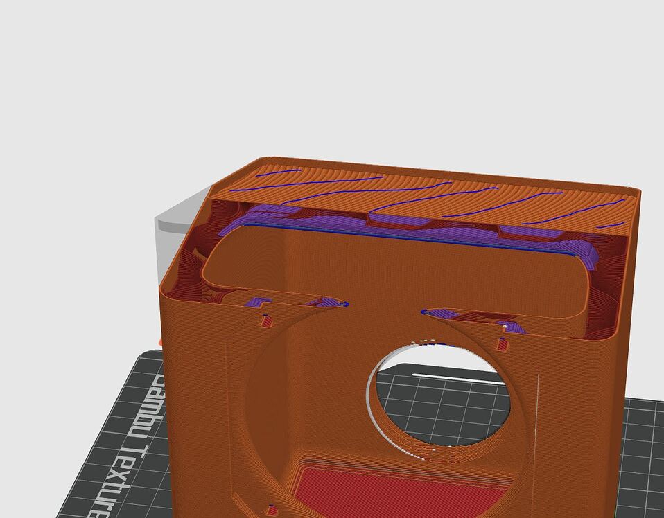 Modifier question: How to expose infill on sloped top surface? - Bambu ...