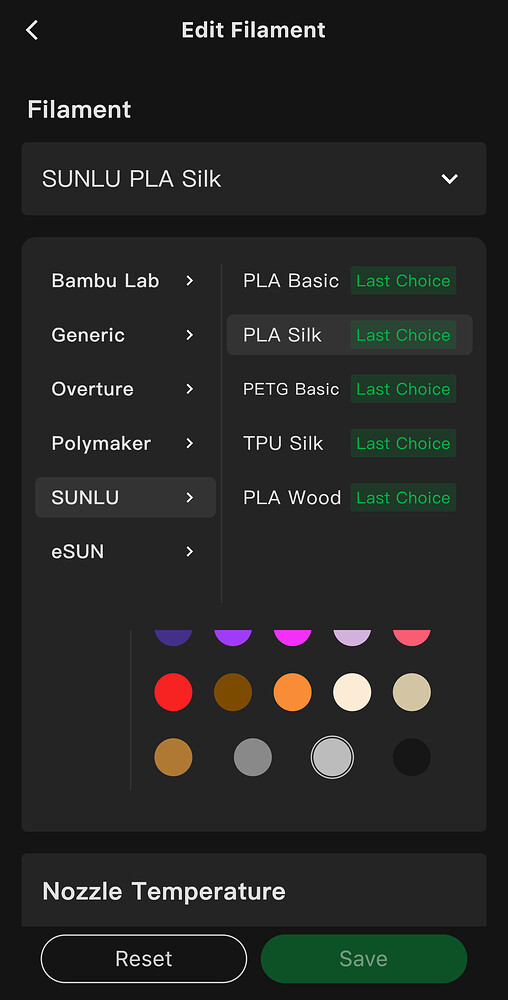 Setting filament presets - Bambu Studio - Bambu Lab Community Forum