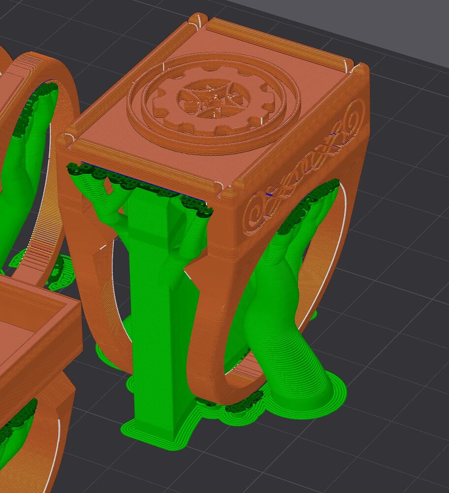 Manually add normal & tree supports same model - Bambu Lab Software ...