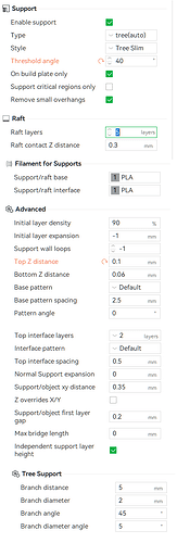 SupportSettings