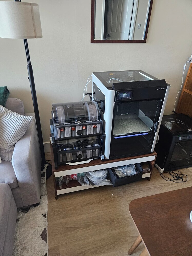 How do you stack your AMS's? - Bambu Lab H2 Series - Bambu Lab ...