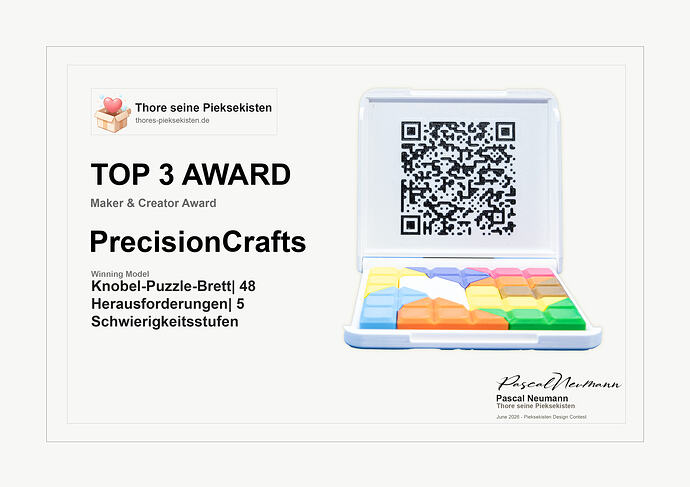MakerWorld-Award_Top-3_PrecisionCrafts_2630110