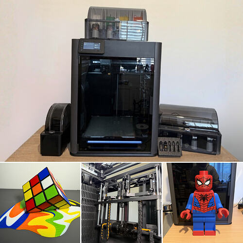 Bambu Lab H2C and Test Prints