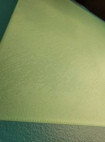 First layer gaps