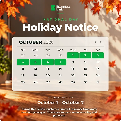 National Day - Holiday